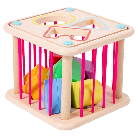 Shisuyan Concentration Training Wooden 1 Set 5.1x5.1x4.3in