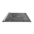 thumbnail image 2 of Ahgly Company Machine Washable Indoor Rectangle Oriental Gray Industrial Area Rugs, 6' x 9', 2 of 4