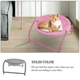 thumbnail image 4 of Greeniant Cama de malla de Metal para mascotas, reemplazo transpirable, desmontable, lavable, térmica, para dormitorio, sala de estar, Suministros para gatos Gris, 4 of 6