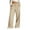 Beige, variant on Girls Oversized Wide Leg Sweatpants Drawstrin𝐠 Kids Baggy Straight Leg Track Pants Casual Plain Pockets Joggers Trousers