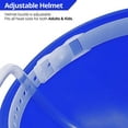 thumbnail image 6 of Drinking Helmet - Adjustable Can Holder Cap Drinker Favor Hat - Straw for Beer Soda - Party Fun Beverage Gadgets (Blue), 6 of 8