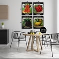 thumbnail image 3 of Stupell Industries Vintage Farm Garden Vegetables Food & Beverage Painting Black Framed Art Print Wall Art, 16 x 20, Set of 4, 3 of 8