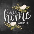 thumbnail image 2 of House Fenway 15x15 White Modern Wood Framed Museum Art Print Titled - Safe at Home with you, 2 of 4