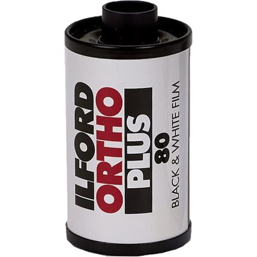 Ilford Ortho Plus 35mm Black and White Negative Film Roll, 36 Exposures