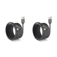 thumbnail image 3 of Sidaley Cables USB Línea de conexión estable Resistente al desgaste Peso ligero Líneas de datos duraderas para el hogar Escuela Oficina Tipo3 2piezas, 3 of 6