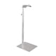 thumbnail image 1 of Espejo de material acero inoxidable para mujer expositor soporte ajustable 33cm a 58cm, elegante, 1 of 9