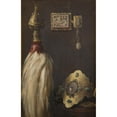 thumbnail image 2 of Stanisław von Chlebowski 17x24 Black Ornate Framed Double Matted Museum Art Print Titled: Study of a Turkish Horse-Tail Ensign and Nose-Band (1879), 2 of 5
