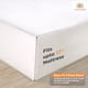 thumbnail image 3 of Casa Platino 100% Egyptian Cotton Juegos de Sábanas de Tamaño Matrimonial: 1000 Hilos, Confort Nocturno con Acabado de Satén Suave de Lujo para Hotel, Bolsillo Profundo de 15", Fácil Cuidado, Blanco, 3 of 12