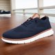 thumbnail image 4 of Deporte Malla Planas Zapatos para Correr Casuales Hombres Sólidos, 4 of 9