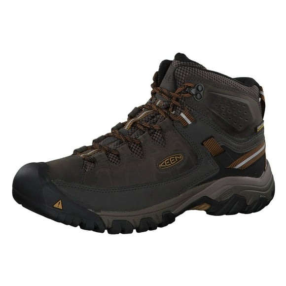 KEEN Men's Targhee III Mid Wp Wide, Black Olive/Golden Brown, 12 Wide US