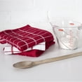 thumbnail image 3 of RITZ Terry Check Kitchen Towel Set, 3-Pack, 15" x 25", Paprika, 3 of 5