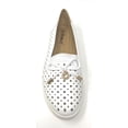 thumbnail image 2 of Victoria K Women's Rhinestone Emblem With Bow Tie Embossed Casual Flats, 2 of 5