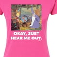 thumbnail image 3 of Disney - The Sword And The Stone - Okay, Just Hear Me Out - Juniors Fitted Graphic T-Shirt, 3 of 5