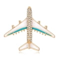 thumbnail image 7 of Unisex Airplane Brooch Badge Banquet Scarf Enamel Pin Charm Plane Lapel Pin Gift, 7 of 7