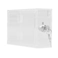 thumbnail image 4 of Thermostat Lock Box with 2 Keys Universal Clear Acrylic Plastic Cover Large Guard, 4 of 5