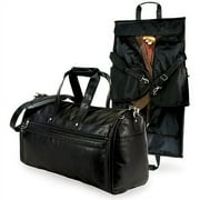 2-in-1 Carry On Garmet Duffel Bag, Black