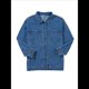 thumbnail image 1 of Chaqueta Vaquera para Mujer, Desgastada, de Larga, de Gran Tamaño, Estilo Camionero. Azul Real L, 1 of 9
