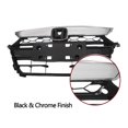thumbnail image 3 of Grille Compatible With 2018 2019 Honda Accord Front Chrome Bumper Grill, 3 of 7