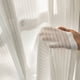 thumbnail image 4 of Nvzi Cortinas de lamas transparentes, 1 pieza, blancas, 67 × 59 pulgadas, ligeras, translúcidas, con caída fluida, ideales para dormitorio. Se adhieren fácilmente para la decoración del hogar., 4 of 5