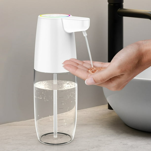 Dispensador automático inteligente de jabón de manos en espuma con sensor infrarrojo para baño, dispensador de detergente para cocina doméstica, dispensador de jabón con sensor, dispensador de jabón d