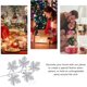 thumbnail image 4 of Selecciones navideñas con purpurina plateada, brillo artificial, Glasher Storerstern Blumen Orchestra, orden de las órdenes inferiores, árbol de Navidad, escuela para Navidad C, 4 of 5