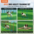 thumbnail image 2 of VEVOR Dog Agility Training Equipment 4 PCS Set with Hurdles Jump Ring Pause Box - VEVOR Dog Agility Training Equipment 4 PCS Set with Hurdles Jump Ring Pause Box, 2 of 11