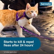 Seresto Vet-Recommended 8-Month Flea & Tick Prevention Collar for Cats