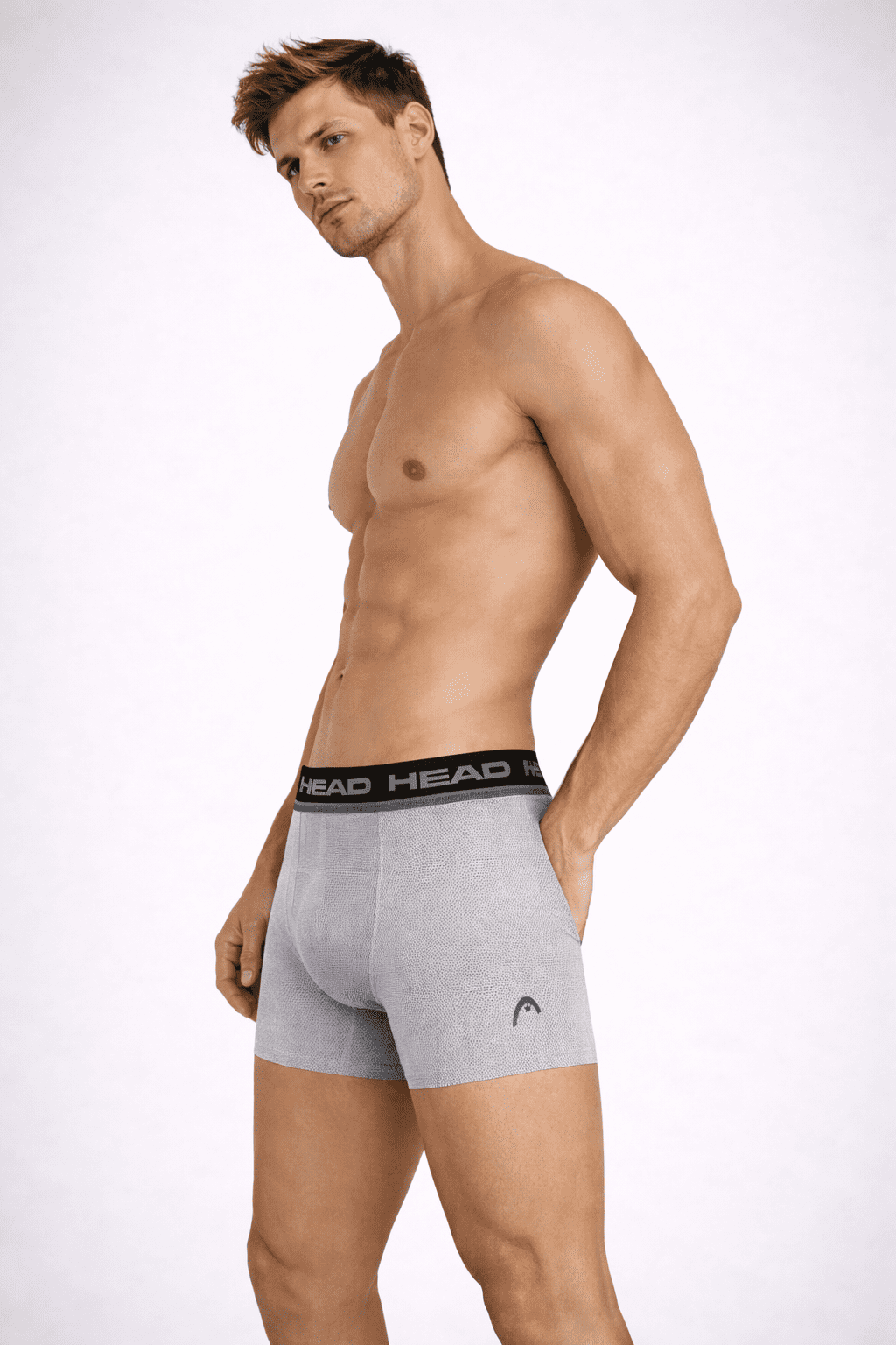 Men’s HEAD Performance Underwear Boxer Briefs with Mesh Pouch, 6-Pack (Sizes S–XL)