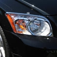 thumbnail image 2 of Putco 403833 Chrome Headlight Bezel Set Fits select: 2007-2010 DODGE CALIBER, 2 of 3
