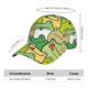 thumbnail image 2 of Fotbe Cartoon Frog Gorro Clásico de Béisbol, Gorra Ajustable con Broche Snapback, Gorro de Exterior de Algodón Suave, 2 of 6