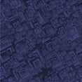 thumbnail image 1 of Ahgly Company Machine Washable Indoor Square Transitional Night Blue Area Rugs, 7' Square, 1 of 7
