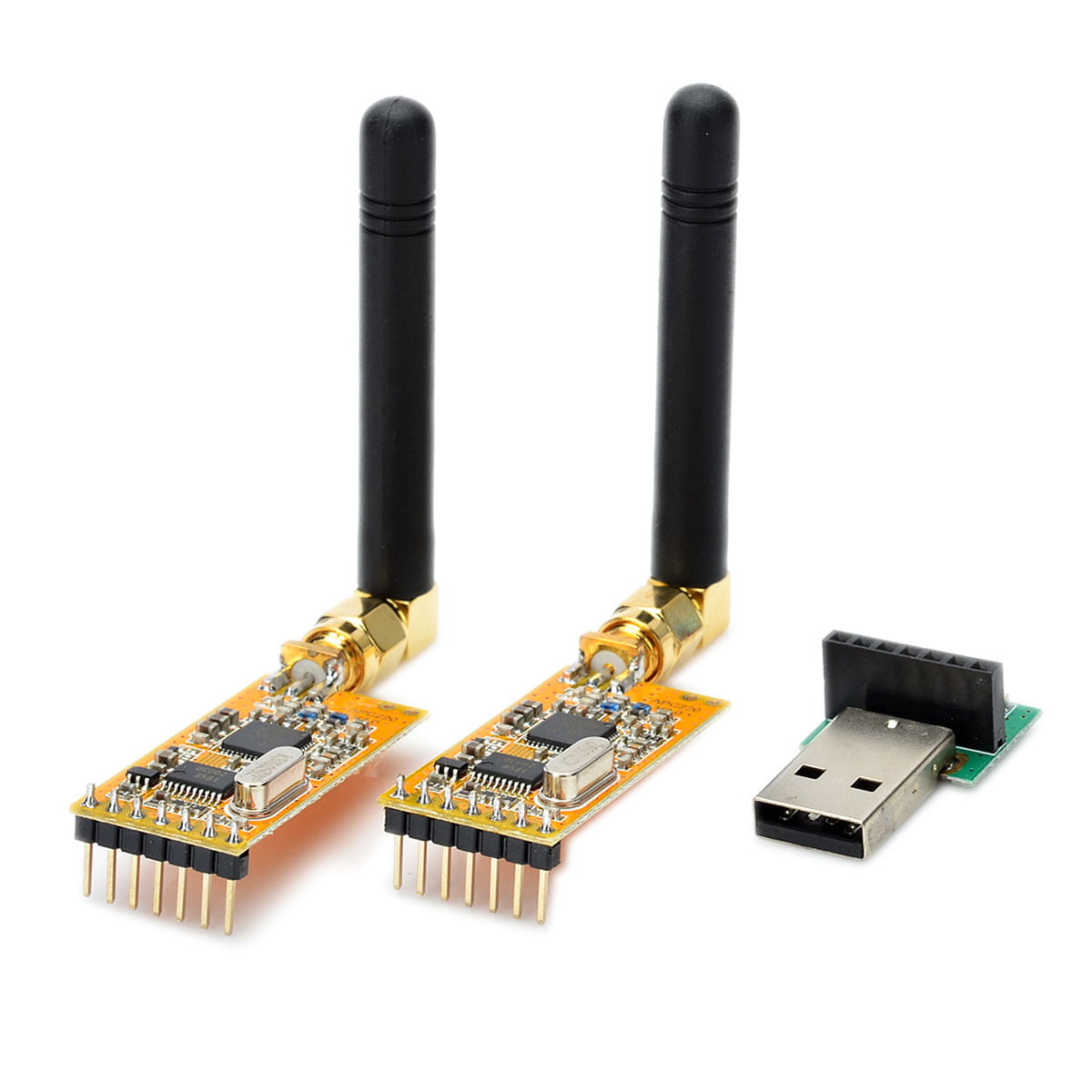 APC220 Wireless RF serial Data Modules With Antennas USB Converter 