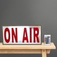 thumbnail image 4 of On The Air Light up Sign LED Music Banner Nightlight con control rojo con cable Zulema en señal de aire, 4 of 7