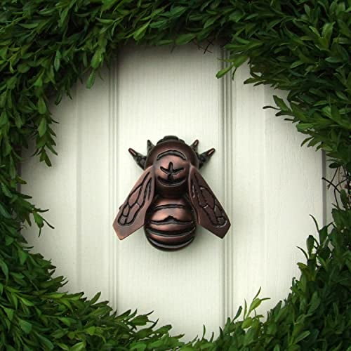 Bumblebee Door Knocker (Standard, Oiled Bronze)
