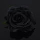 thumbnail image 5 of 4X Seda Pelo de la Flor Broche de la Boda Ramillete Clip de la Flor 8 cm Broche Accesorios - Negro, 5 of 8