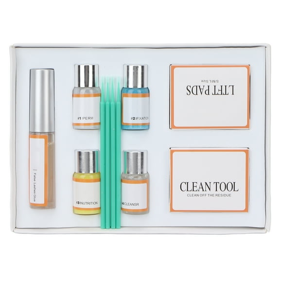 Kit de permanente de pestañas ANGGREK completo para salón de belleza