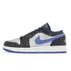 thumbnail image 2 of Ni - ke Ni - ke Air Jordan 1 Low AJ1 Black Game Royal Men Casual Shoes Sneakers 553558-007, 2 of 5