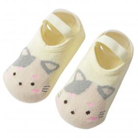 

YeccYuly Baby Non Slip Grip Cotton Animal Ankle Socks with Non Skid Soles for Newborn Toddler Boy Girl