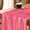 Hot Pink, variant on Hiroekza Boho Cheesecloth Table Runner 72 Inch Long - Gauze Table Runners for Kitchen, Dining, Table Centerpiece Decor - Cheese Cloth for Wedding Party Summer Garden Farmhouse Decorations Light Green