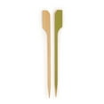 thumbnail image 2 of BambooMN 3.9" Bamboo Paddle Cocktail Fruit Sandwich Food Picks Skewers for Catered Events, Holiday's, Restaurants or Buffets Party Supplies, 300 Pieces, 2 of 11