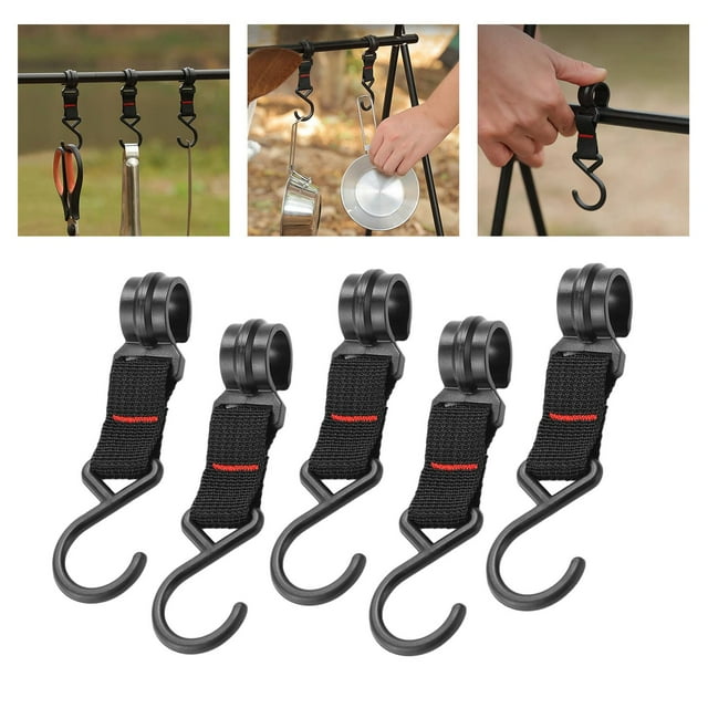 10 / 5x Correas para Colgar Correa s para Cochecito Cochecito 5 piezas shamjiam Gancho de correa colgante