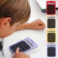 thumbnail image 1 of Calculadora de gelatina solar y a batería | Material ABS | Diseño colorido | Herramienta de matemáticas de contabilidad escolar de oficina | Calculadora de escritorio duradera para estudiantes, 1 of 6