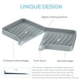 thumbnail image 3 of EGWON Kitchen Sink Tray,Self Drain Bathroom Soap Tray Silicone Sponge Holder for Kitchen Sink, 3 of 7