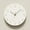 3d Cream, variant on Flatwood Wall Clock Pendulum White,12" Wood Wall Clock Non-Ticking Sweep Movement Decorative Clock Battery Operated Clock for Home Living Room Kitchen Bedroom Office School