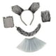 thumbnail image 1 of Conjunto de disfraz de hombre con guantes realistas para juego de rol para mujeres, niños y adultos., 1 of 8