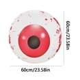 thumbnail image 3 of Decoraciones inflables, paquete de 2, globo ocular inflable de Halloween de 24 pulgadas con luz LED, globos oculares inyectados en sangre, decoraciones inflables para el jardín, globos oculares aterra, 3 of 9