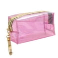 thumbnail image 1 of Clear Cosmetic Pouch Creative Portable Splash Proof Makeup Pouch Toiletry Bag, 1 of 8