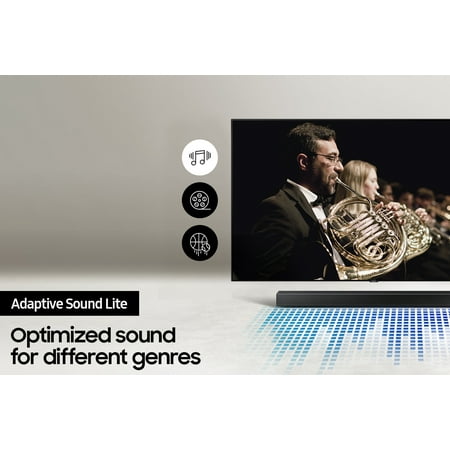 Samsung - HW-A450 Wireless 2.1ch Sound bar with Dolby Audio - Black