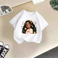 thumbnail image 2 of JIAYUE Girls Shirts Kid Cute Character Print Round Neck Short Sleeve Summer Casual Relaxed Fit Leisure Children Tops, 2 of 4