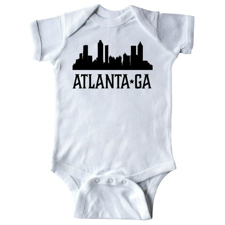 Georgia Onesie - Atlanta Georgia Skyline Silhouette Travel Infant Creeper